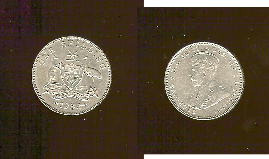 Australian shilling 1933 AU+